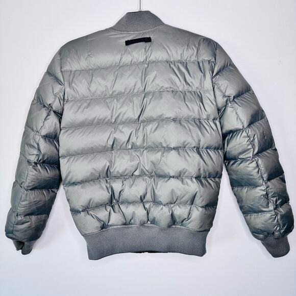 Alpha Industries Down Reversible Flight Bomber Jacket MA-1 Size S Down Puffer - Picture 11 of 16